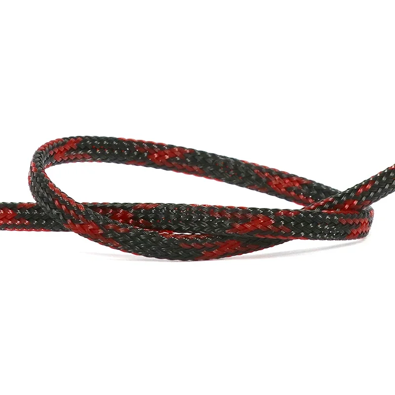 1 ~ 50 м ПЭТ расширяемая плетеная кабельная муфта высокой плотности 2 4 6 8 10 12 14 16 20 25 30 мм изолированная защитная оболочка для кабеля