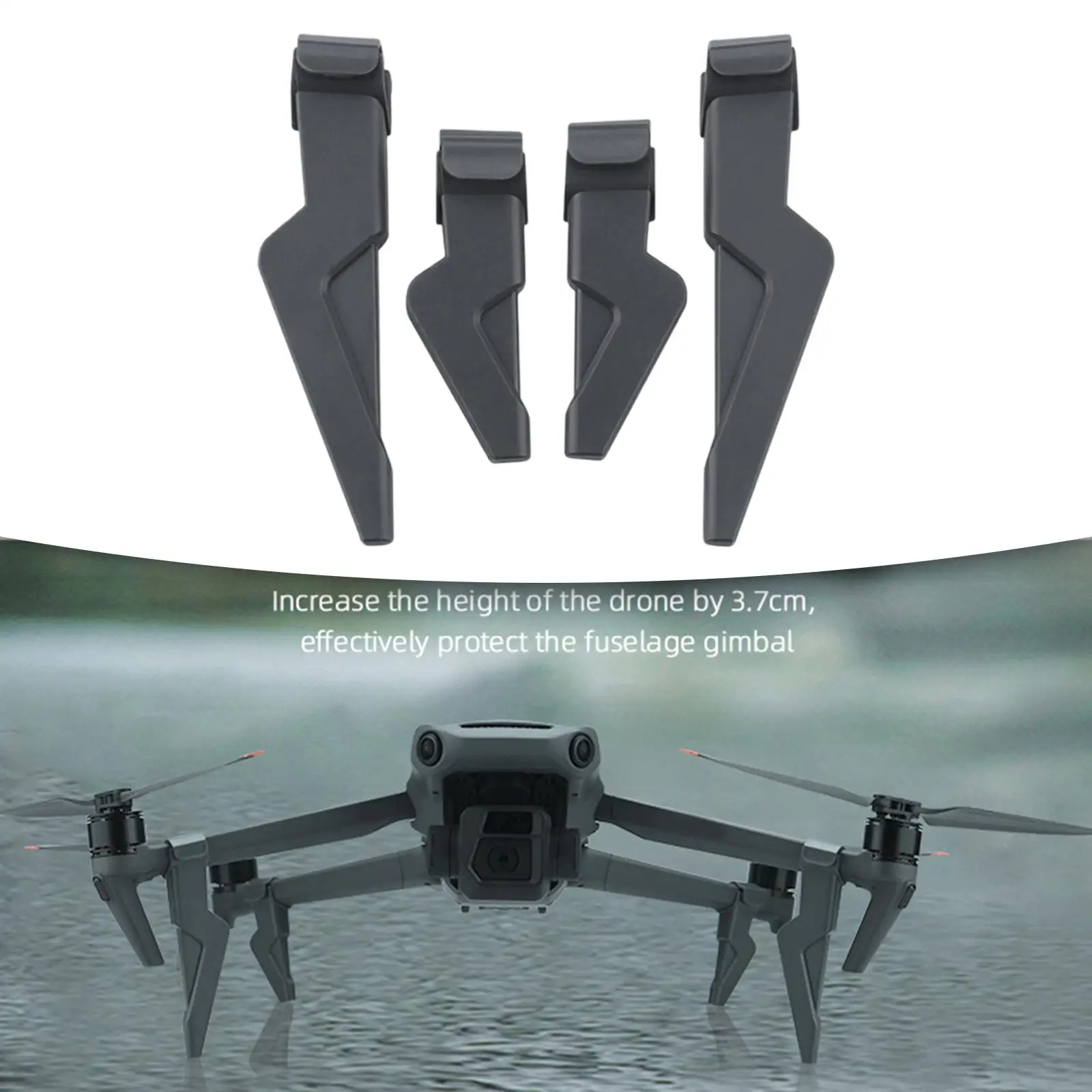 

Landing Gear Kit Support Heightened Quick Release Extended Protective Extension Leg Protector for DJI Mavic 3 Drone Accessories