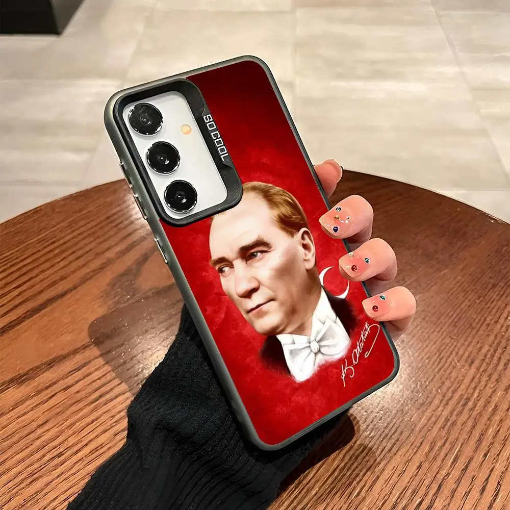 Чехол для телефона Турецкая Мустафа Кемаль Ататюрка Samsung Galaxy S24 S23 S22 S21 S20 Note20 Ultra Plus