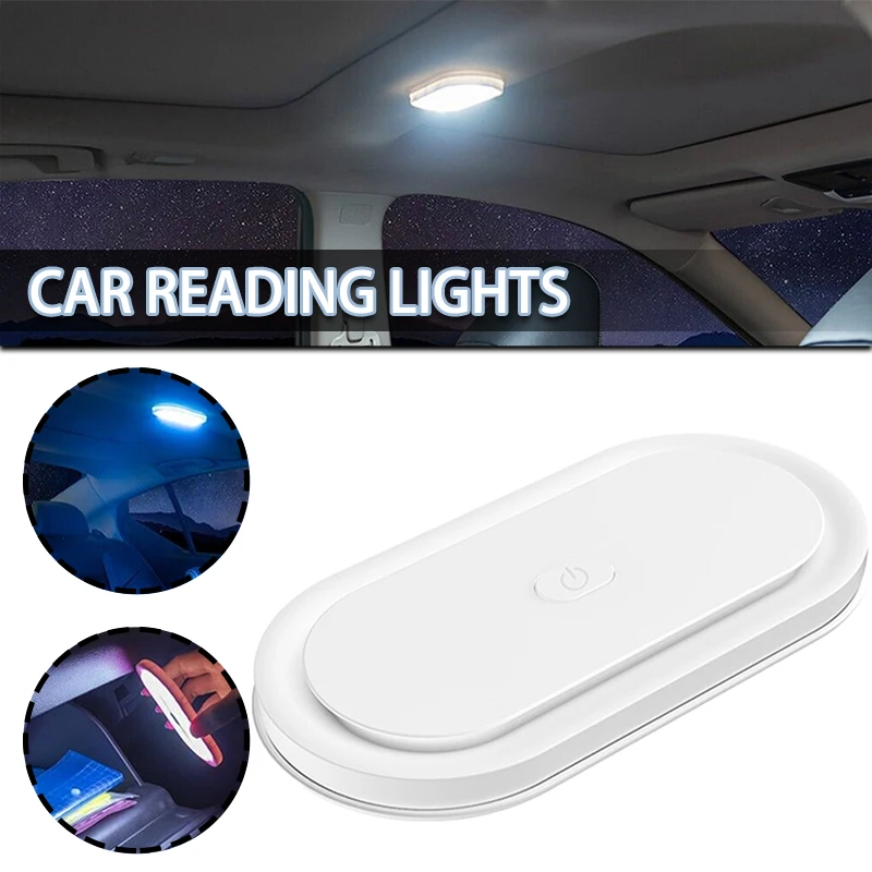 

Автомобильная интерьерная USB-лампа для чтения, беспроводная Магнитная Автомобильная декоративная лампа, USB-зарядка, освещение, атмосферная лампа