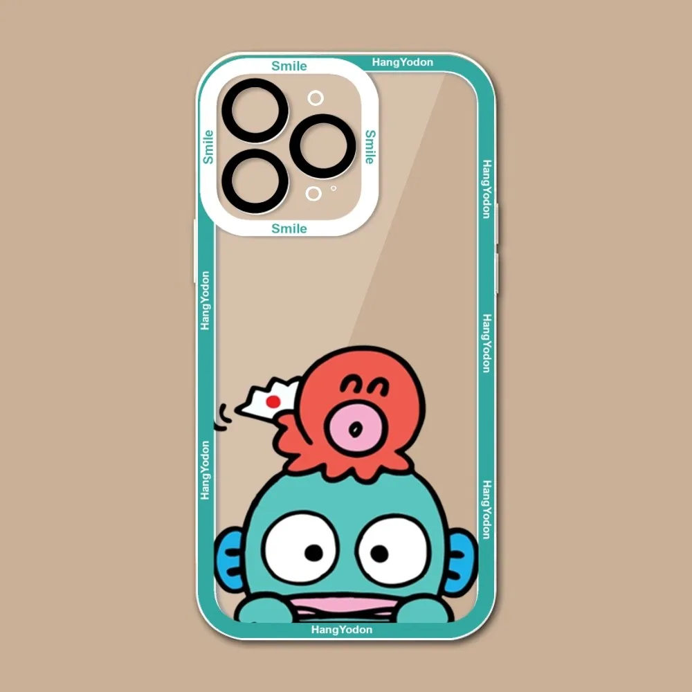 Милый чехол для телефона H-Hangyodon IPhone 11 12 13 Mini Pro Max 14 Iphone 15 15promax 16 Funda Cover
