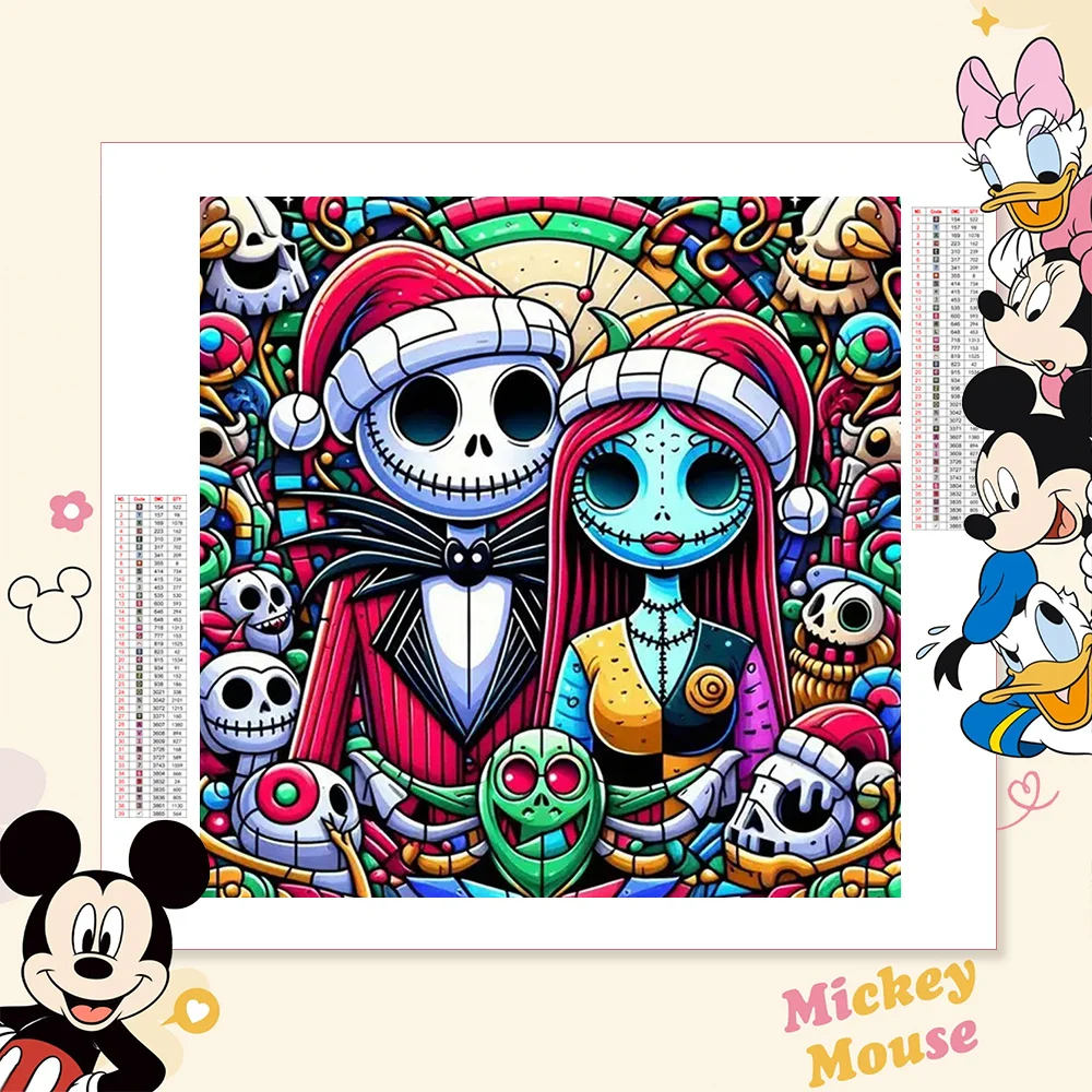 Алмазная вышивка из мультфильма Кошмар перед Рождеством