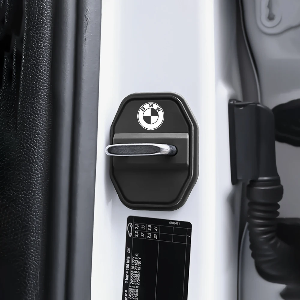2/4 шт. силиконовая защитная наклейка на дверной замок автомобиля для BMW M5 F10 X1 X2 G21