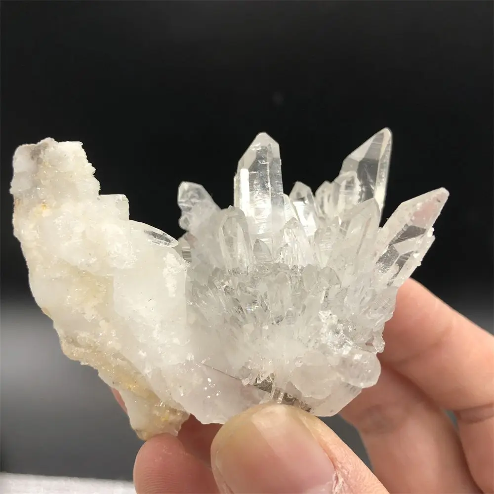 

50-90g 30-60MM Natural White Crystal Quartz Cluster Wand Point Energy Healing Stone Raw Mineral Geode Magic Rock Home Decor Gift
