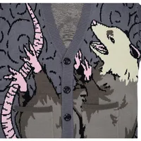 Кардиган с опоссумом#5