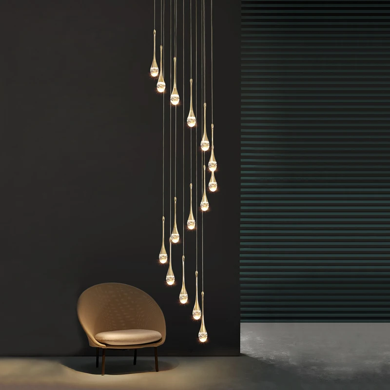 Рисунок 4 - Современная простая лампа для виллы канделябр