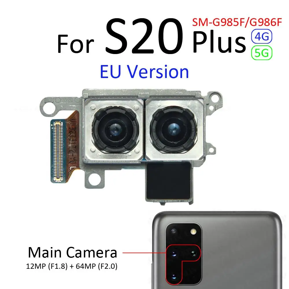 Фото Для Samsung Galaxy S20 Plus FE Ultra: Запасные части для ремонта гибкого кабеля основной, широкоугольной, макро- и телеобъективной камер №4