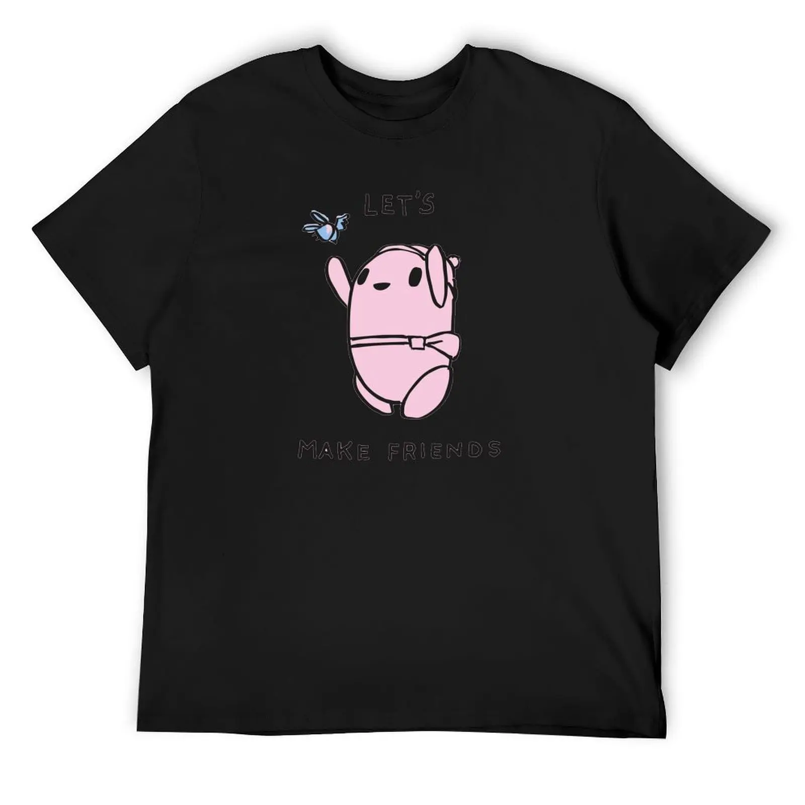 Lets Make Friends Bbot from Ron's gone wrong (2021) футболка летняя одежда на заказ аниме мужская