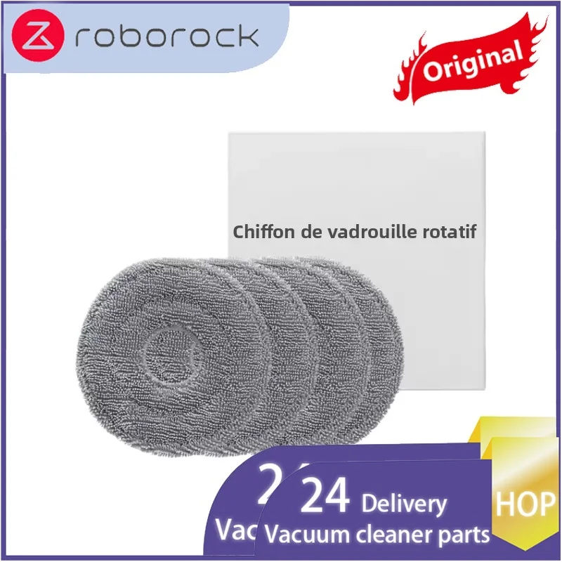 Оригинальный комплект дополнительных аксессуаров Roborock Qrevo S Pro QV35A QV35S - резиновая щетка, основнаябоковая щетка, насадка для влажной уборки, мешок для сбора пыли (art.: 3920db85e8b41) - 3920db85e8b41