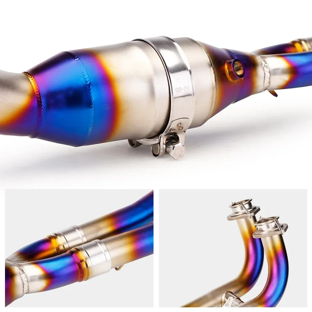 Полная выхлопная система для Yamaha TMAX 560 труба T-MAX выхлопной коллектор 530 500