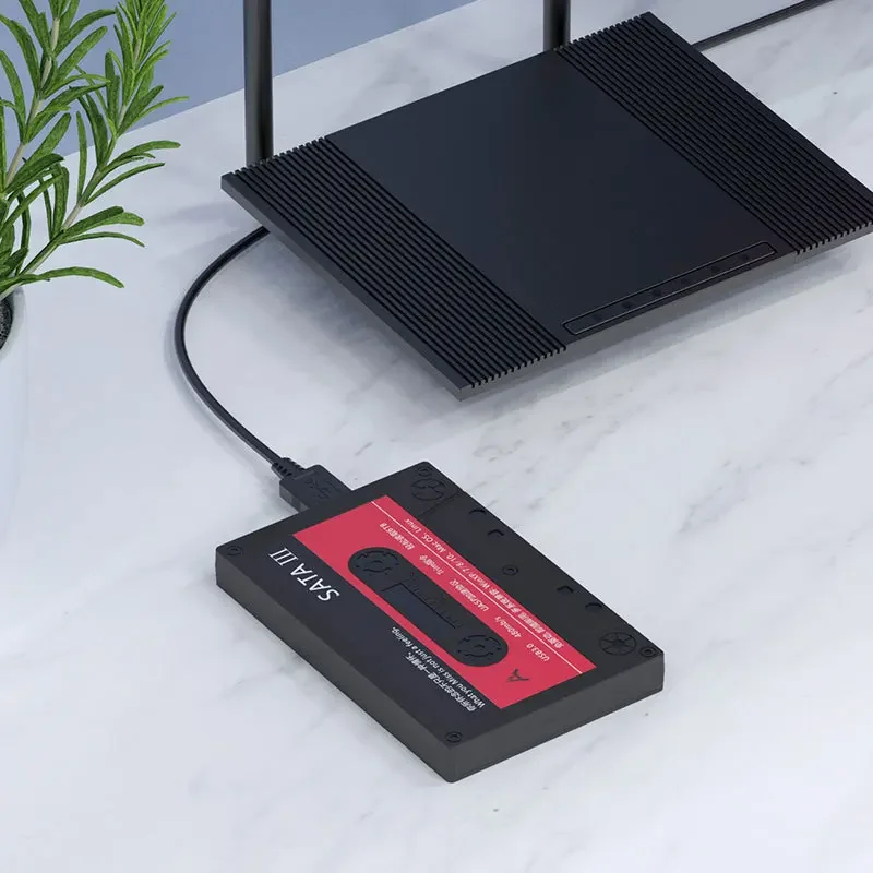 2 5-дюймовый корпус внешнего жесткого диска USB 3.0 SATA 5 Гбит/с HDD и SSD-ленточный UASP для