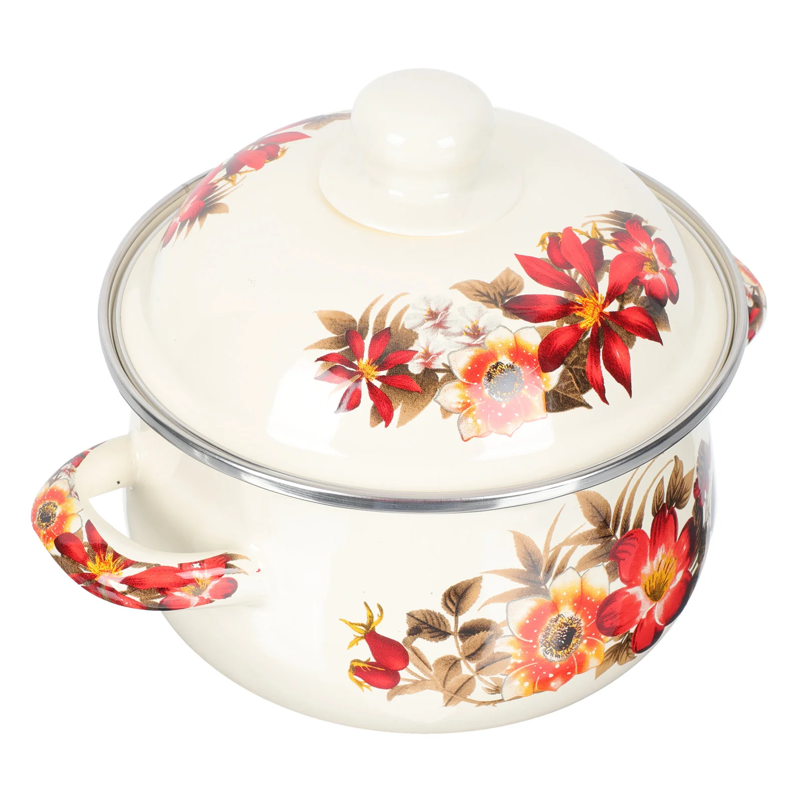 

Pot Enamel Soup Stew Cooking Casserole Stock Ceramic Nonstick Chinese Stockpot Kitchen Steelhot Oven Enameled Dish Clay