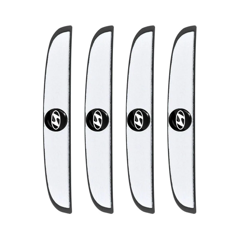 

4 шт., защитная наклейка на зеркало заднего вида на дверь автомобиля для Hyundai Tucson 2021 Accent I10 I20 Kona Getz Solaris