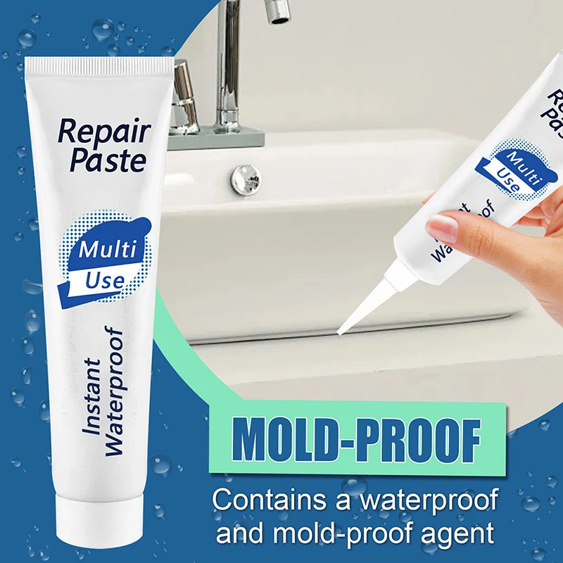 

10 г 100 г мгновенная Водонепроницаемая ремонтная паста для домашней плитки Керамическая легко ремонтирующая треснувшая стена водонепроница...