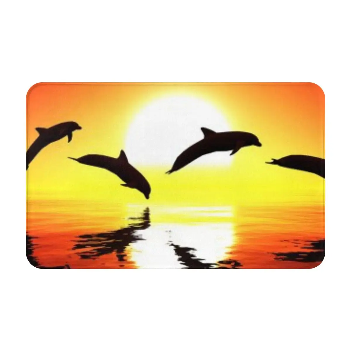 

Dolphin Skin-Friendly Home Decor Non-Slip Play Mats Are Resistant Dirt Fading Suited Bedrooms Living Rooms Outdoor Aesthetics