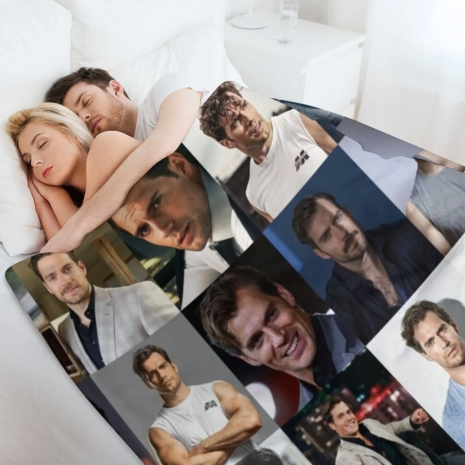 Одеяло Генри Кавилла мягкие большие рождественские подарки одеяла для дивана