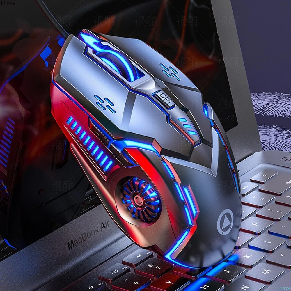 

G5 Wired Mouse, Electronic Game Computer Accessories, Ergonomic Design, Mechanical Feel, Colorful Breathing Light Gaming Mouse
