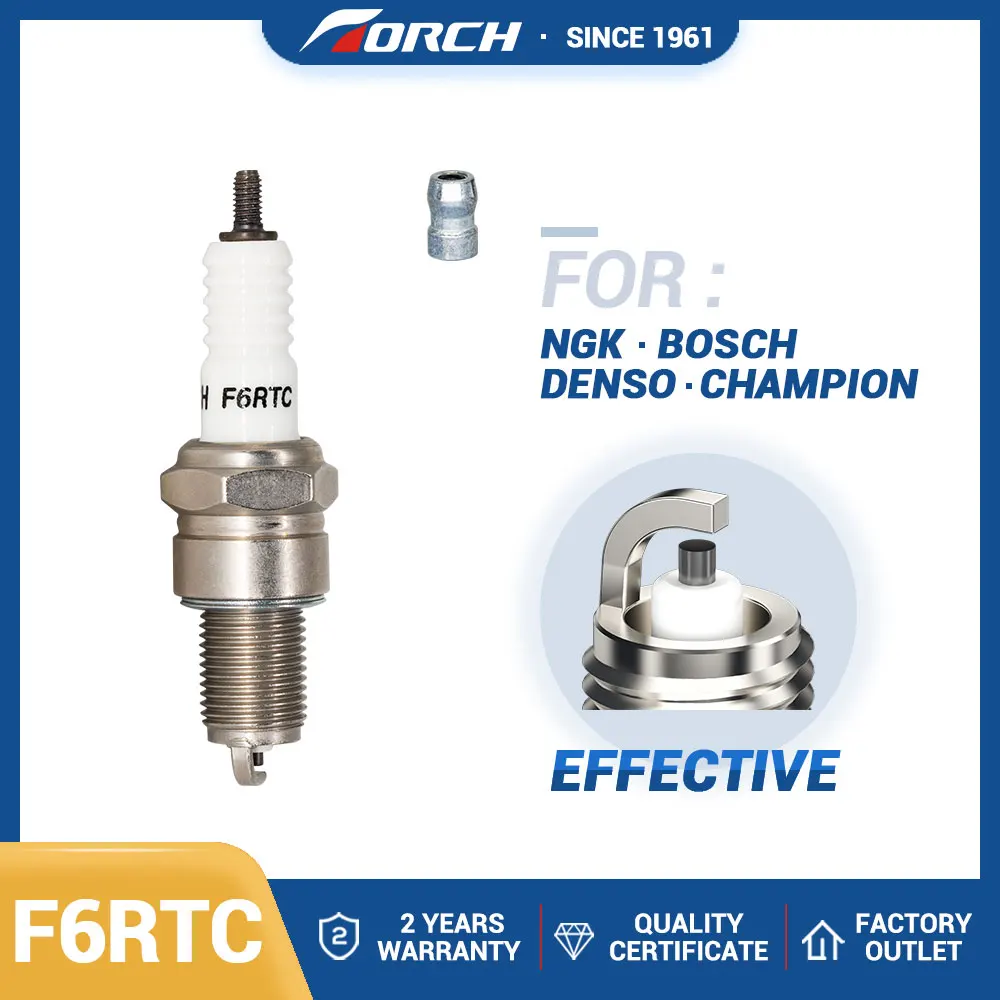 Китай оригинальный Фонарь Свеча зажигания F6RTC Raplace для свечи BPR6ES(7822) DENSO W20EPR-U 2101-3707000 2108-3707010 А17ДВР A17DVR