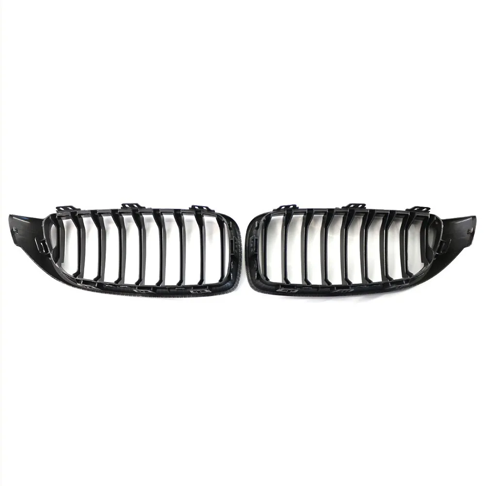 

1 Pair Car Front Bumper Kidney Racing Grille for BMW 4 series F32 Single Slat Grille Mesh Car Grill Parts