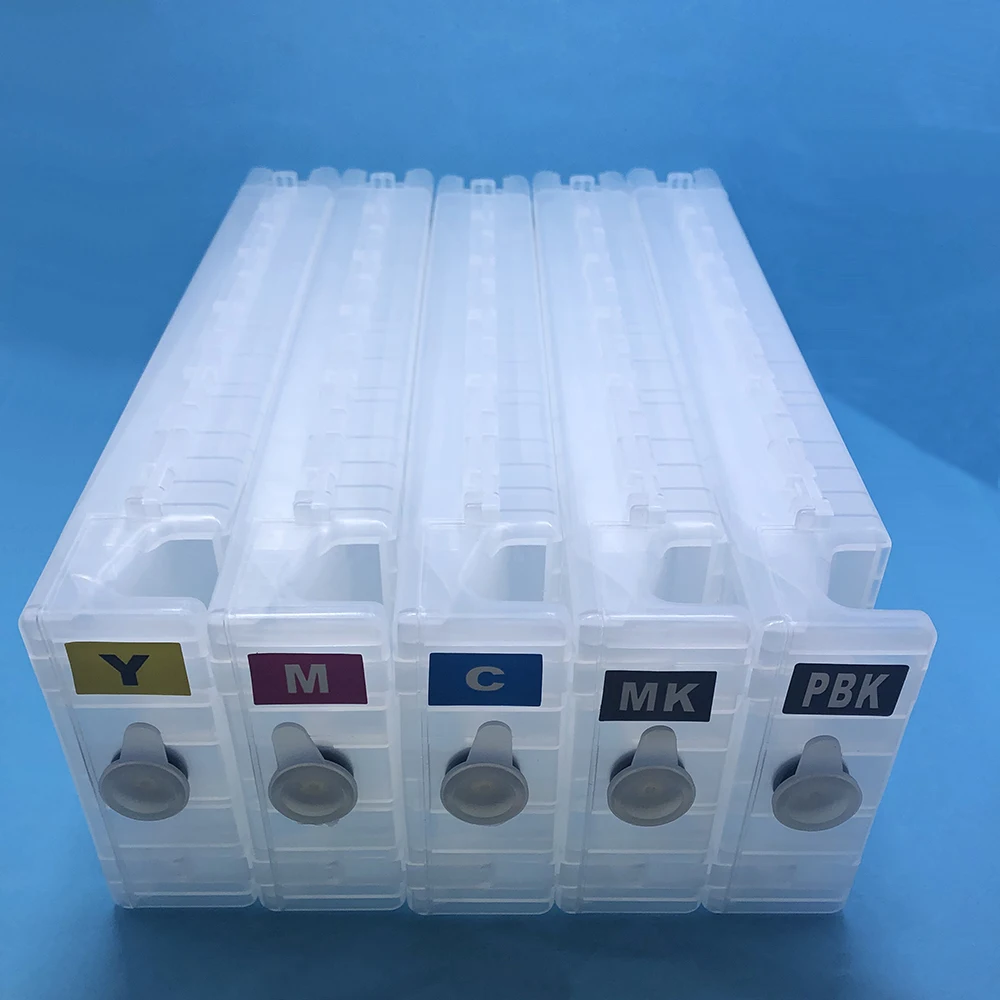 

700ML Empty Refillable ink cartridge with ARC For T7081-T7085 for Epson SureColor T7280 T5280 T3280 T3080 T5080 T7080 printer