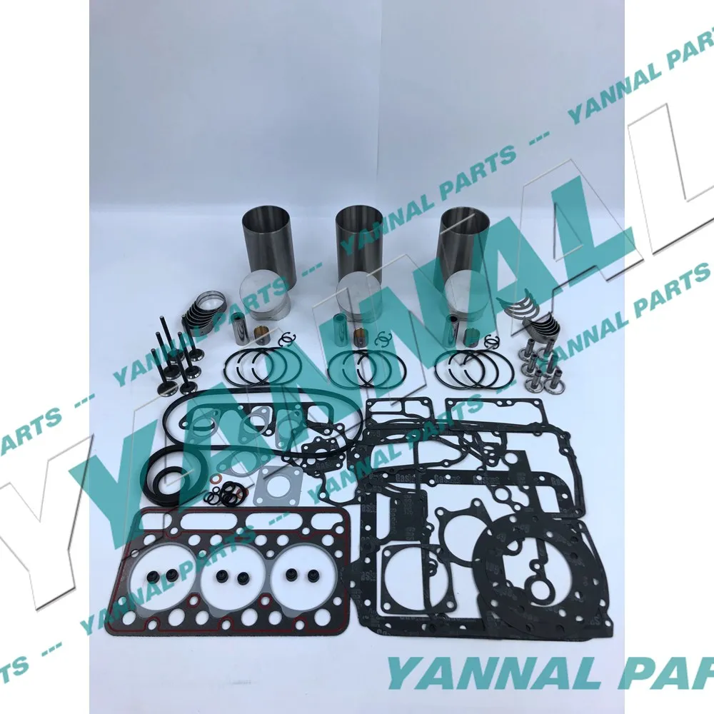 

Длительное послепродажное обслуживание, Ремонтный комплект для двигателя Kubota D1402 D1402BA KH91 Clar 643 Bobcat 225