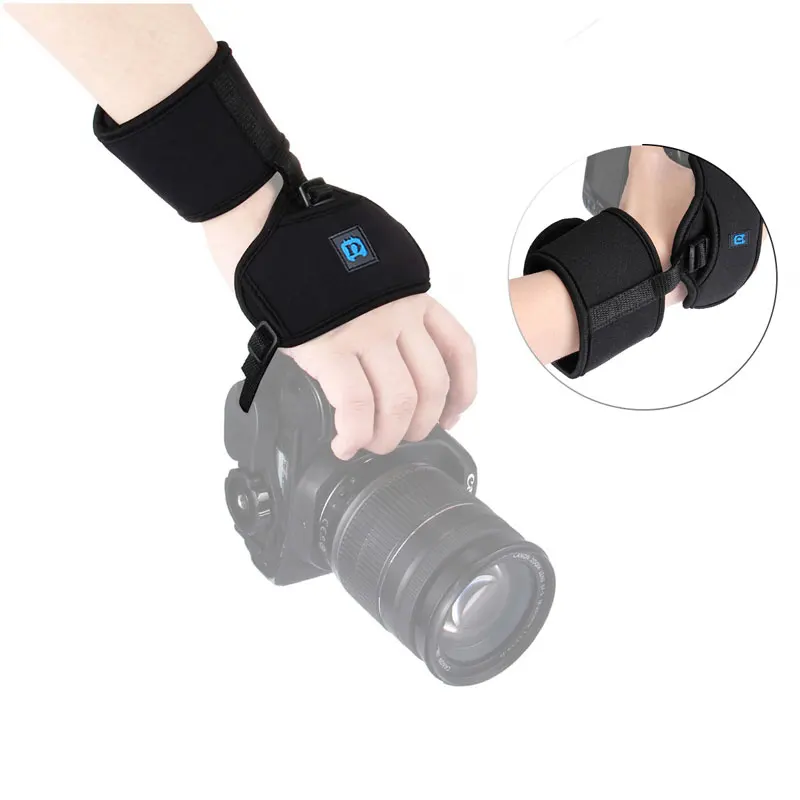 

Neoprene Silicone Camera Wrist Strap Hand Grip for Nikon Canon Sony Olympus DSLR Camera Photography Studio Props Accessories
