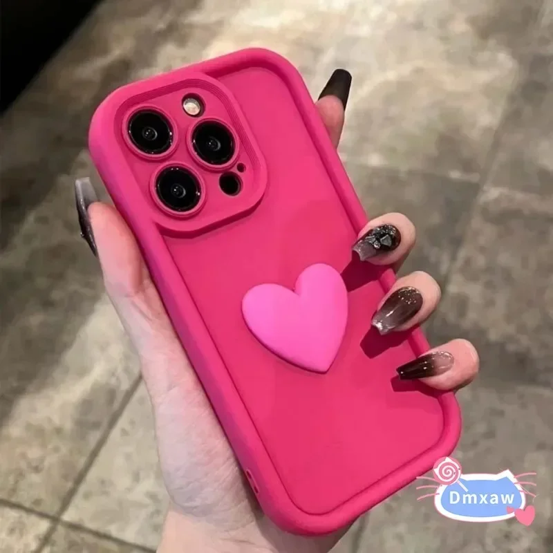 Чехол для телефона Vivo V40 V30 SE V30E Y200i Y19S Y200E Y100+ Y38 Y58 T3X Y79 Y75S Y71S Y73 V20 V7 Plus Z10 5G 4G Love Heart Cover