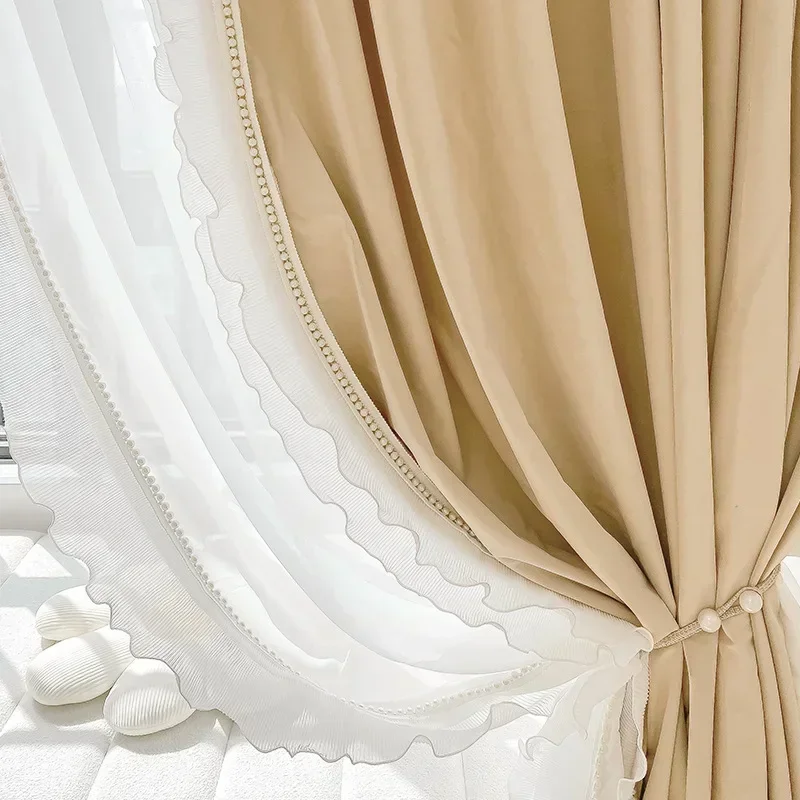 

Роскошные шторы с вышивкой 20680-FZ-Блэкаут для гостиной, спальни, столовой, тюль, балдахин, элегантные ажурные шениловые