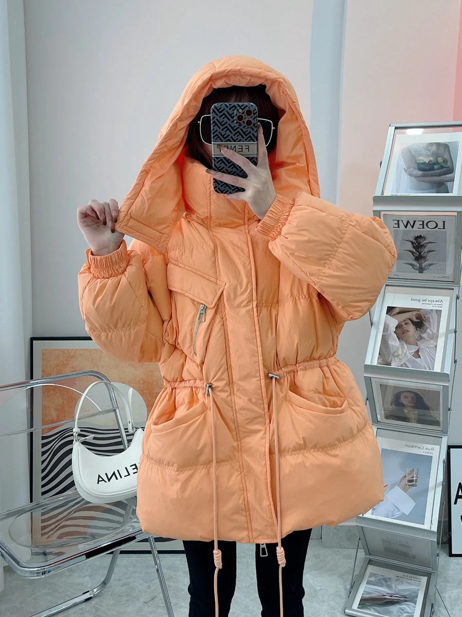 New Women Down Jacket Casual Style Autumn Winter Coats And Parkas Female Outwear