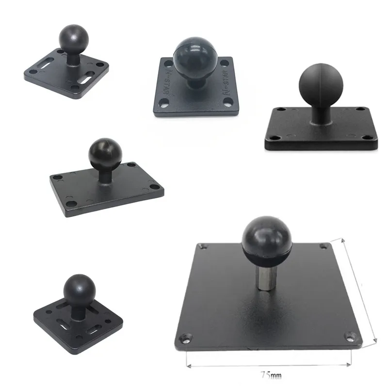 1 дюйм шаровое Крепление Алюминиевое квадратное монтажное основание Совместимо