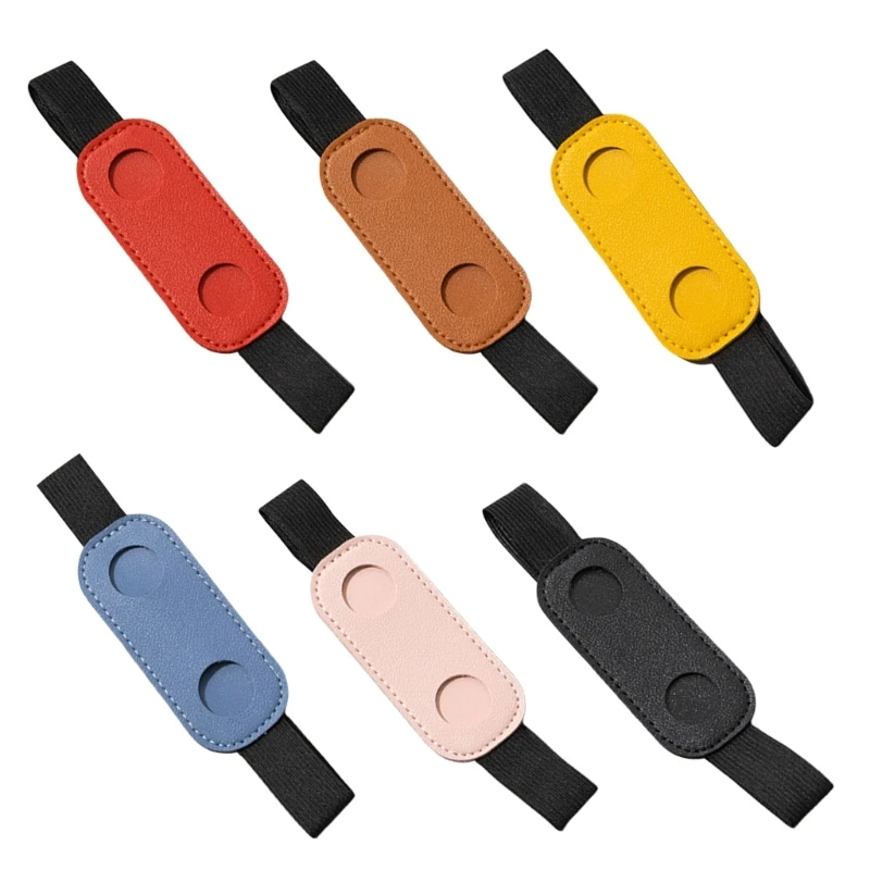 Держатель для ручек из искусственной кожи журналов блокнотов планировщиков книг