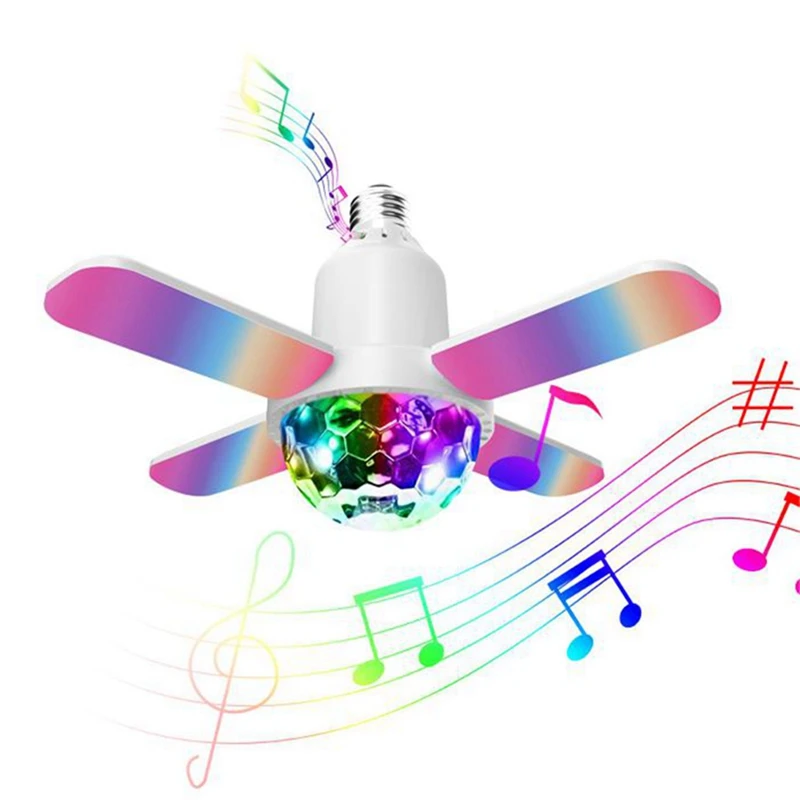 

Bluetooth Crystal Ball Music Light Remote Control RGB LED Foldable Lamp Bluetooth 5.0 Smart Home Music Lamp