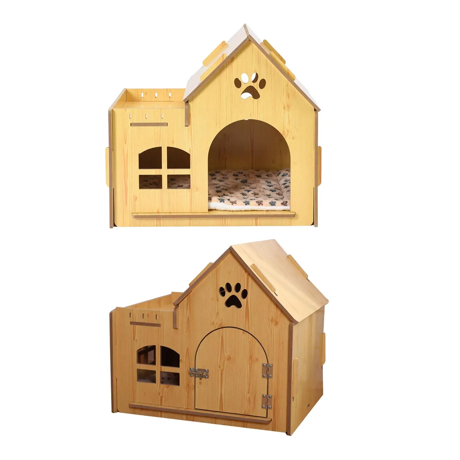 

House Tent Cat Shelter Comfortable for Terrace, Lawn, Garden Sturdy