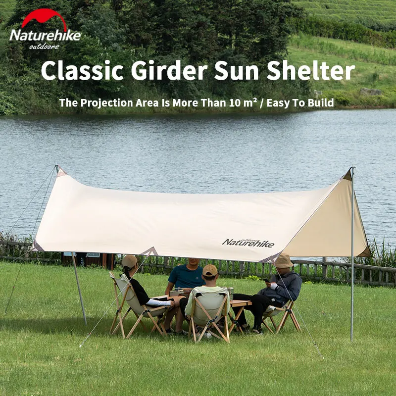 Naturehike Кемпинговая палатка для 4-6 человек устойчивая к ультрафиолетовому