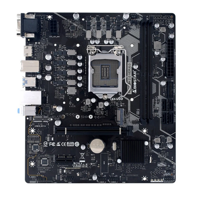 Материнская плата H510MH PRO H510 PCI-E 4 0 DDR4 64 ГБ SATA III Micro-ATX USB3.2 материнская для ПК |