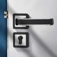 Mortise Door Locks Interior Home Main Protection Door Locks Childproof European Kapi Kilidi Hardware Handles Furniture WW50DL