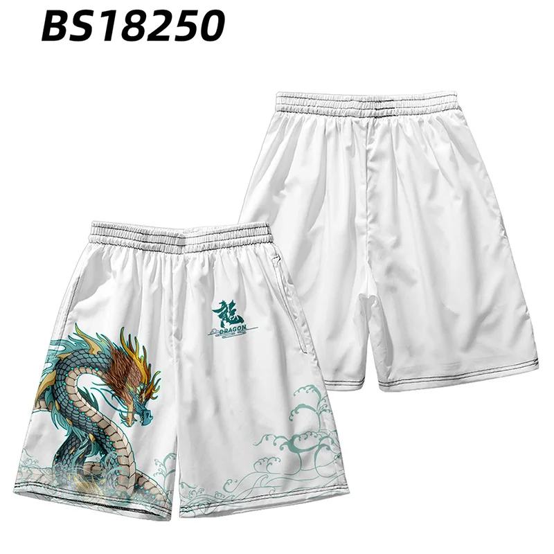 Костюм-кимоно в стиле Харадзюку для женщин и мужчин юката с принтом шорты