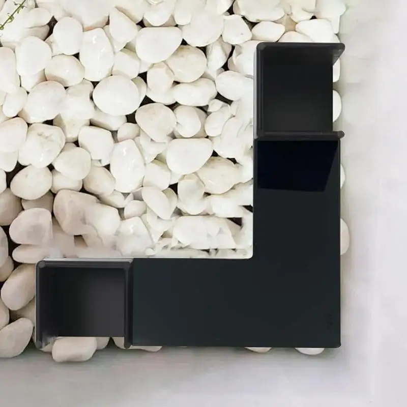 Пещера для креветок аквариумный туннель угловая пещера аквариума украшение