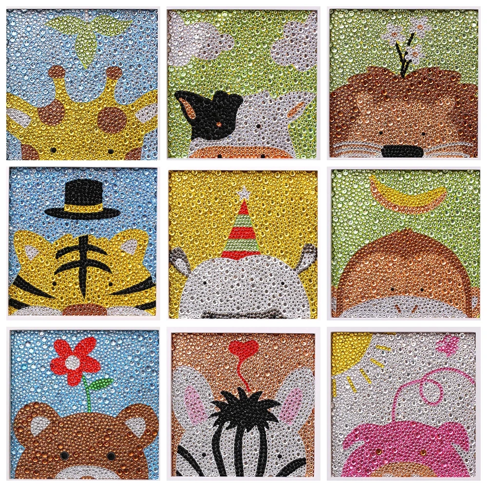 

Набор для алмазной вышивки «сделай сам» с изображением мультяшных животных