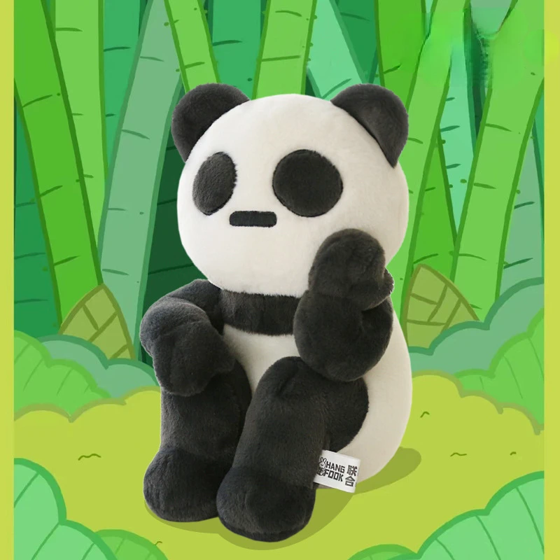 

Cute Baby Panda Plush Toys Soft Stuffed Animal Doll Cushion Pillow Cartoon National Treasure Panda Bear Home Bed Decor Kids Gift