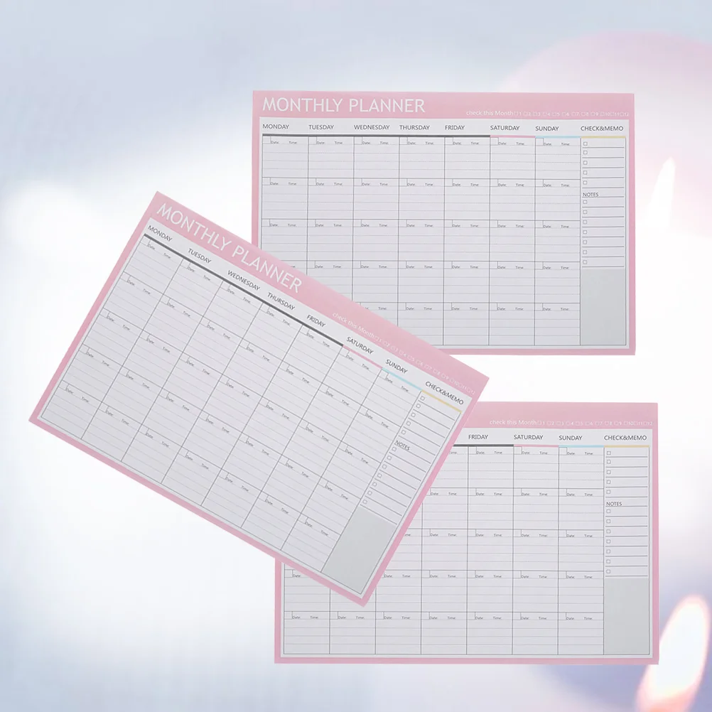 

Monthly Planner Weekly Note Pad Daily Month Desk Memo Plan 18 12 Calendar Organizer 2020 Planners Planning Notepad Schedule