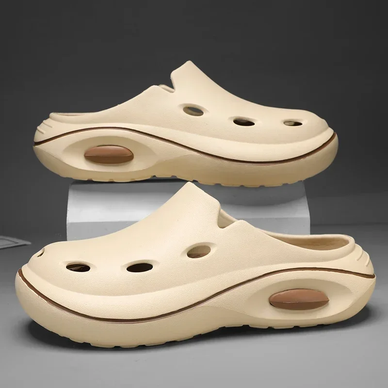 Мужские летние сандалии для улицы дышащие воды и пляжа легкие бриллианты размеры