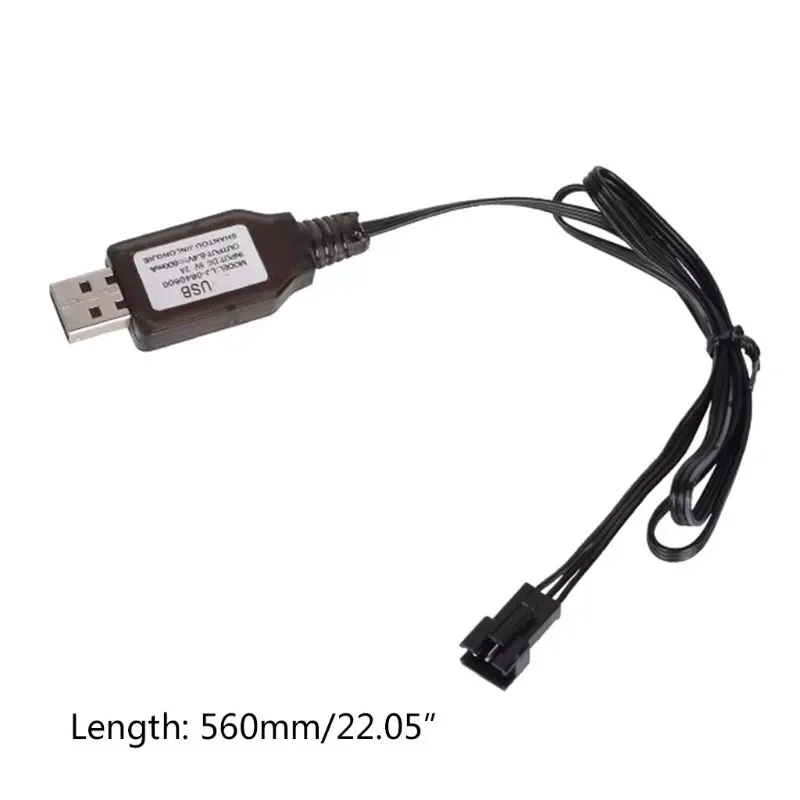 

6.4v/7.4V 500mA Charger Li-ion battery SM-3P RC Toys remote control toy SM3P portable USB Charger