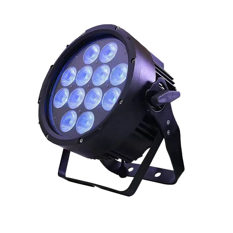 4 шт. водонепроницаемый аккумулятор Par Light 9x15 Вт светодиодный RGBWAUV 6in1 с кейсом для