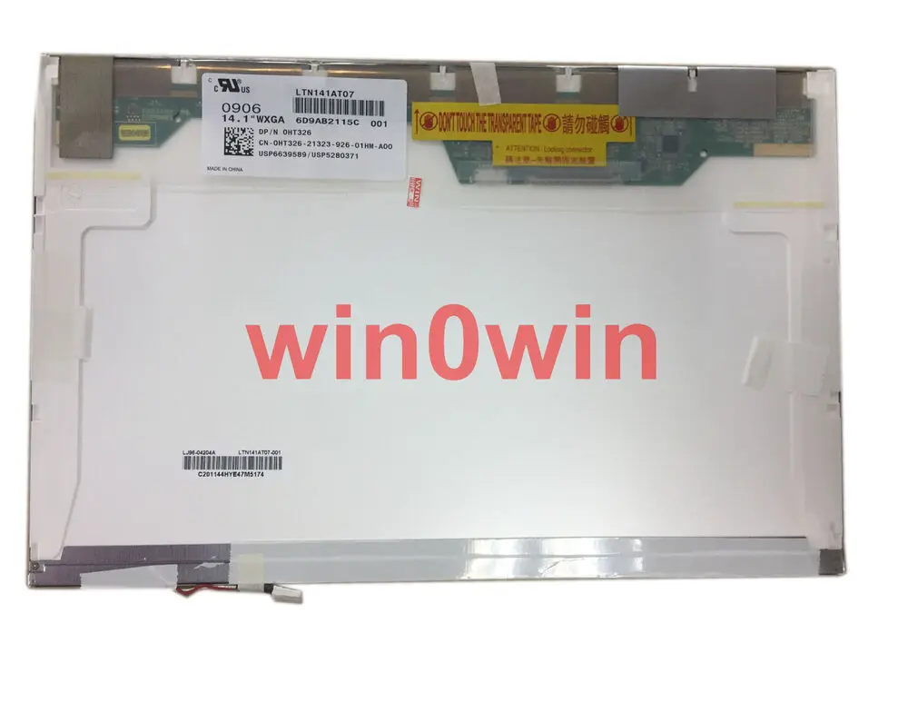

Для LTN141AT07 fit B141EW04 V.4 V.3 HT141WXB-100 LTN141AT01 B141EW01