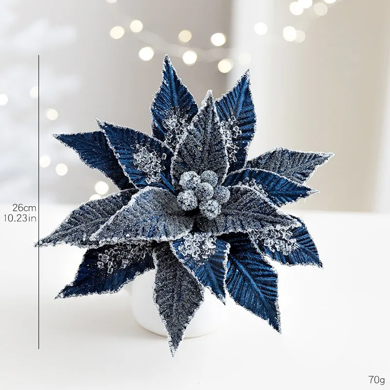 

Искусственный бархатный новогодний венок