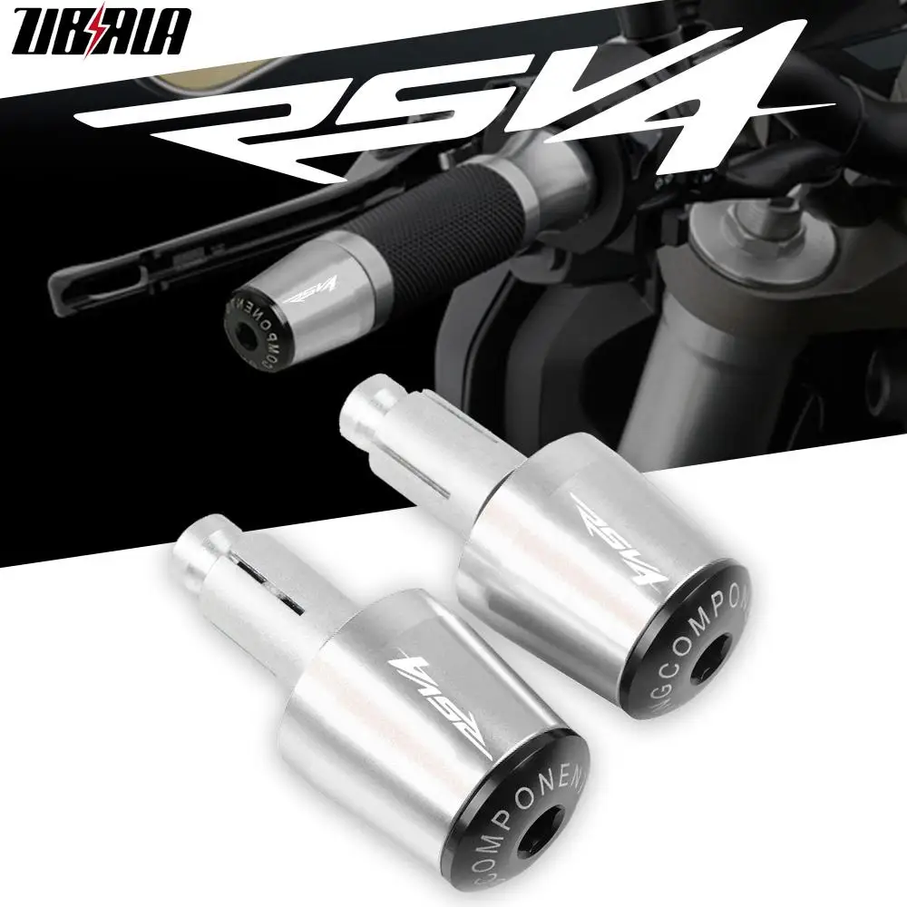 

For Aprilia RSV4 RSV 4 2009-2021+ Motorcycle Accessories CNC Aluminum 7/8'' 22mm Handlebar Handlebar Gear Balanced Plug Slider