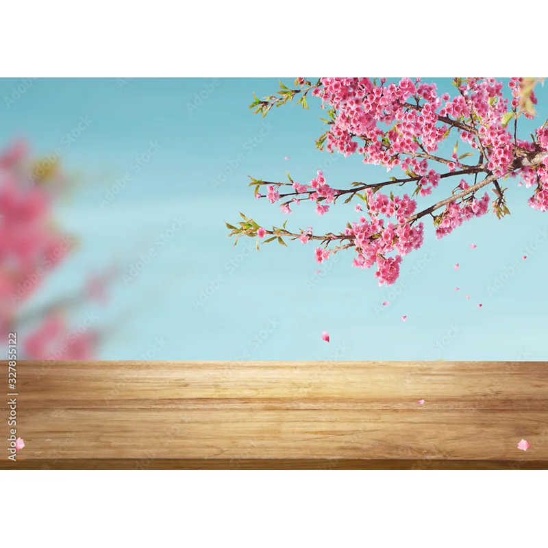 Фон для фотосъемки с изображением деревянных досок