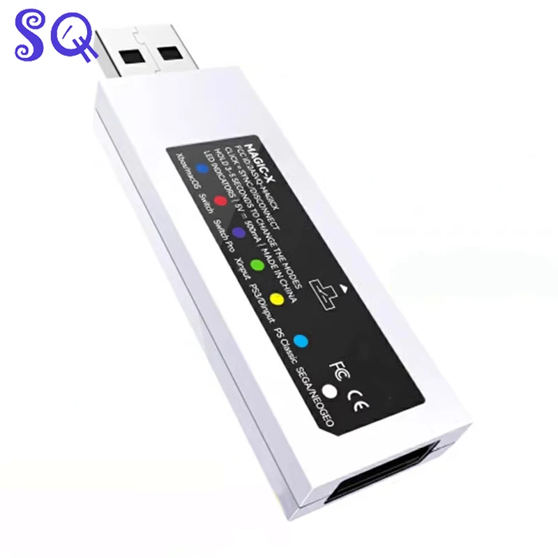Фото Беспроводной USB-адаптер Mayflash MAGIC-X для PS5 DualSense для PS4, геймпада для Xbox Series X | S/Консоль №1