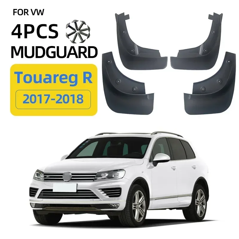 

Брызговики для VW Volkswagen Touareg R Line 2017-2018, брызговики, брызговики, крыло передних и задних колес, аксессуары